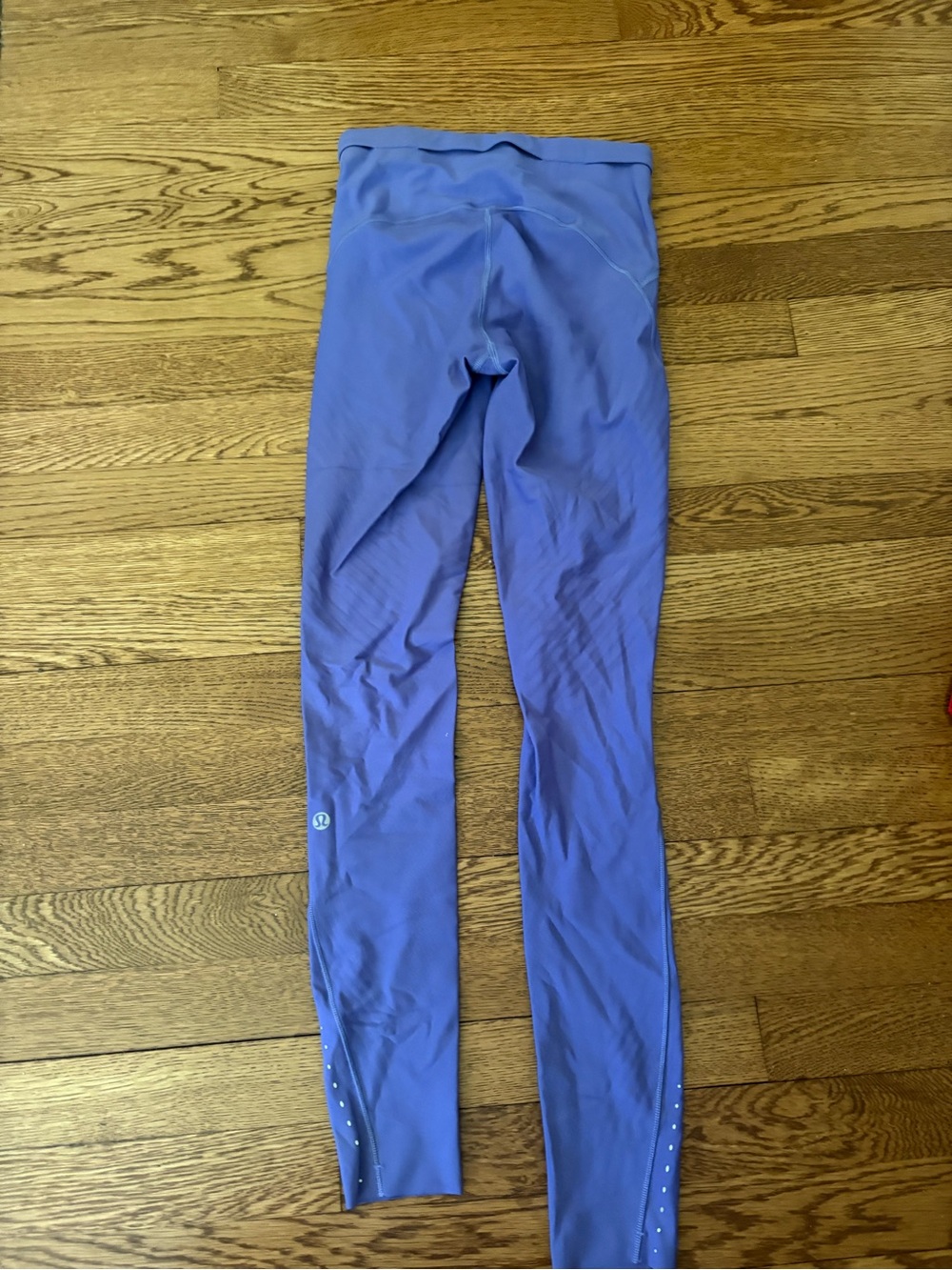 Lululemon Purple Swift Speed High Rise Leggings with Ankle Stud Detail